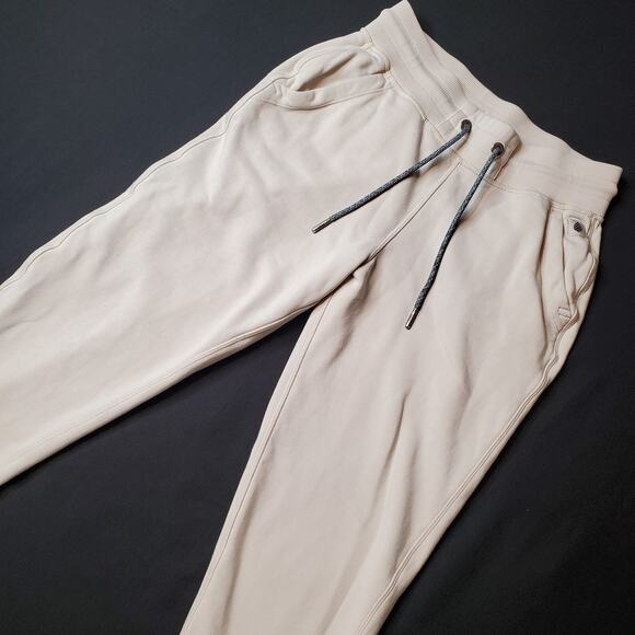Stio Women's Size M Stretch Terry Jogger Pant Beige - Picture 1 of 9